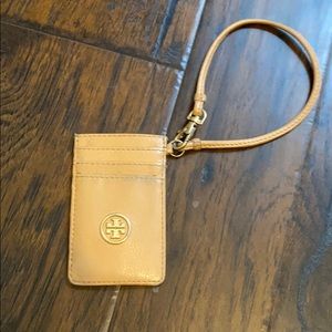 Tory Burch key chain wallet